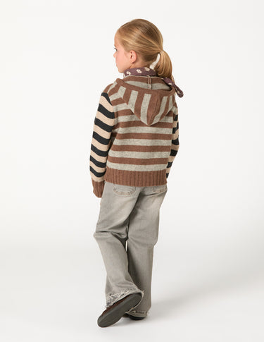 Pantalón wide leg vaquero gris claro
