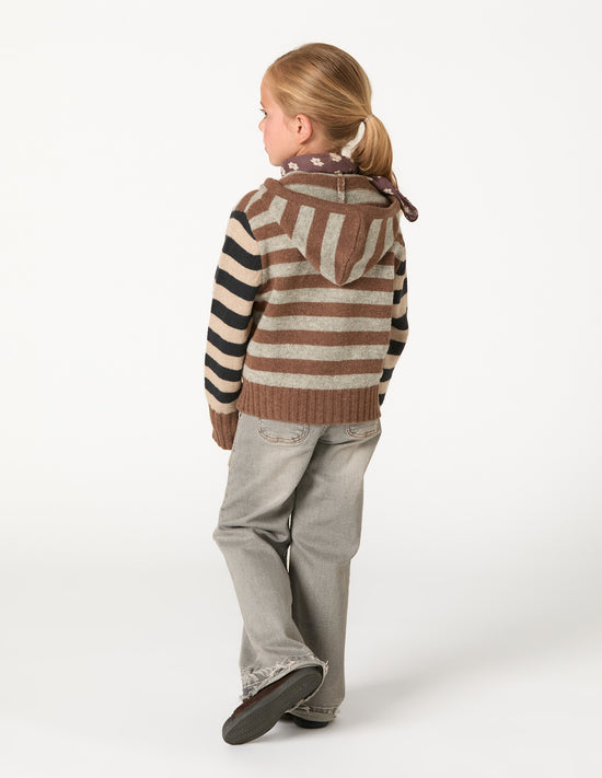 Pantalón wide leg vaquero gris