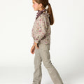 GRAY FLARE JEANS