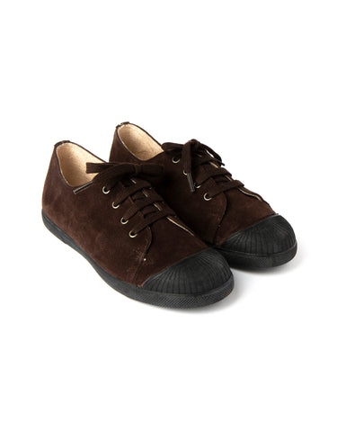 ZAPATILLA MARRÓN CORDONES
