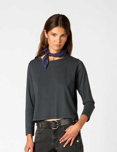 ANTHRACITE LONG SLEEVE T-SHIRT NN