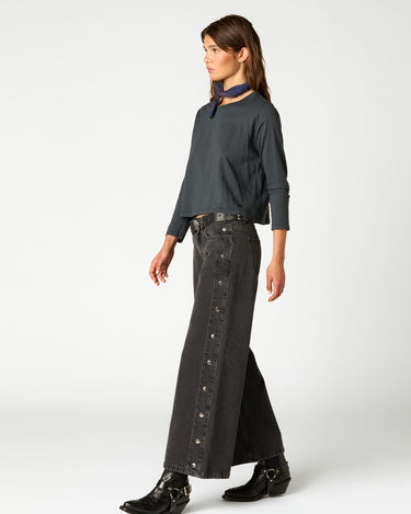 ANTHRACITE LONG SLEEVE T-SHIRT NN