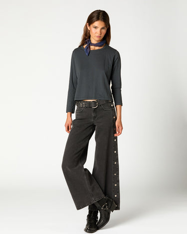 ANTHRACITE LONG SLEEVE T-SHIRT NN