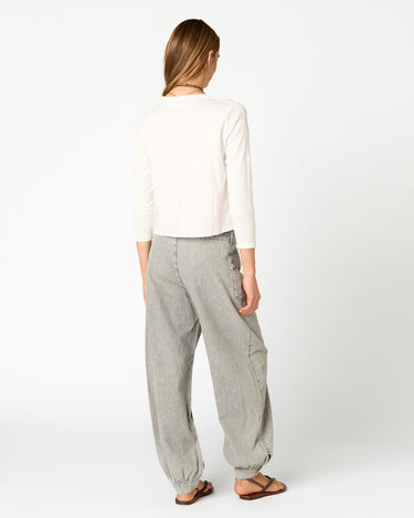 WHITE LONG SLEEVE T-SHIRT NN