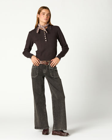 GREY TROUSERS POCKET SEAMS