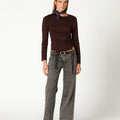 PANTALÓN NN BORDADO GRIS