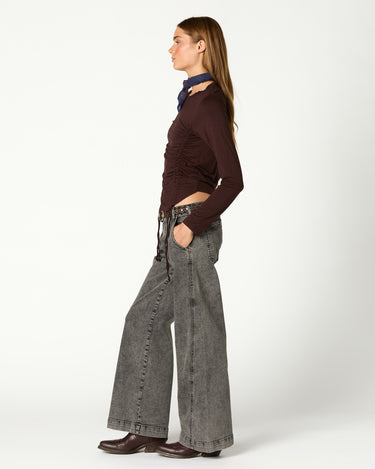 PANTALÓN NN BORDADO GRIS