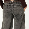 PANTALÓN NN BORDADO GRIS