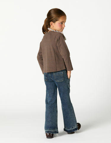 WIDE LEG DENIM PANTS
