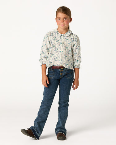 FLARED DENIM JEANS