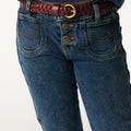 FLARED DENIM JEANS