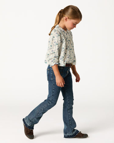 FLARED DENIM JEANS
