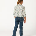 FLARED DENIM JEANS