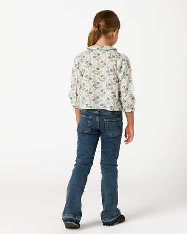 FLARED DENIM JEANS