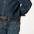 DENIM POCKET TROUSERS