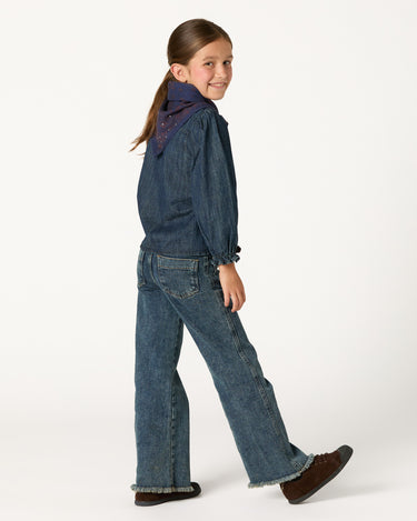 DENIM POCKET TROUSERS