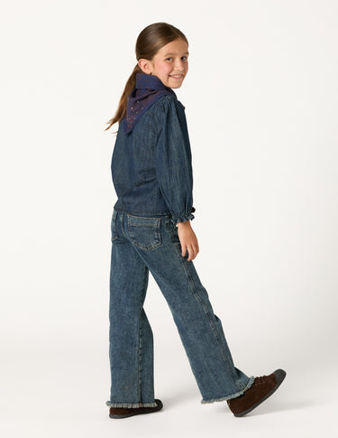 DENIM POCKET TROUSERS