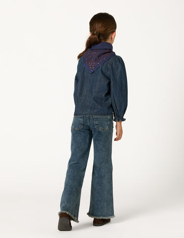 DENIM POCKET TROUSERS