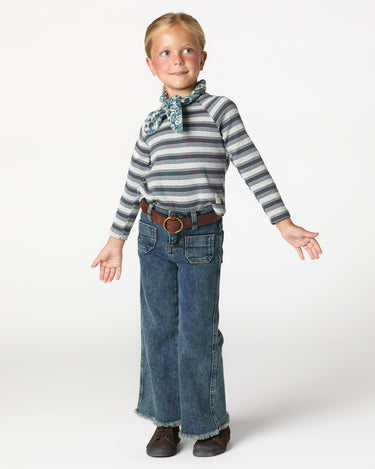 DENIM POCKET TROUSERS