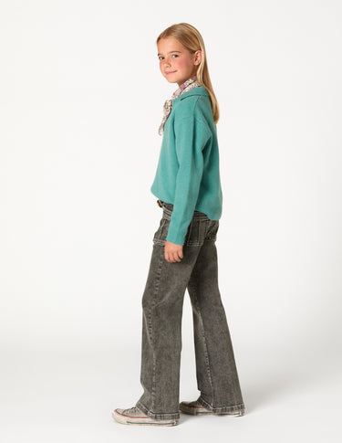 GREY PANTS POCKETS SEAMS