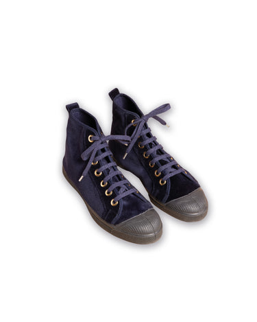 BENSIMON TERCIOPELO AZUL