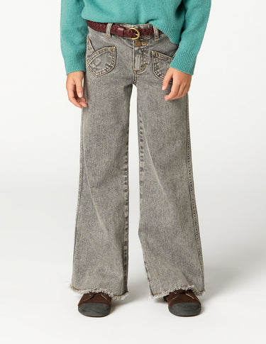 PANTALÓN BOLSILLO CRUZADO GRIS