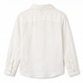 WHITE LINEN SHIRT