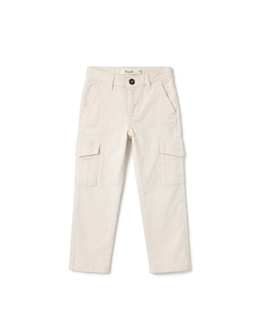 LONG CARGO TROUSERS SAND