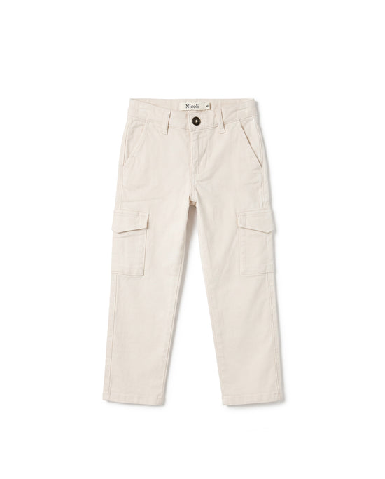 LONG CARGO TROUSERS SAND