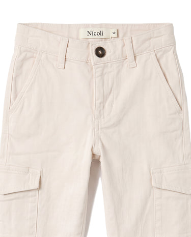 LONG CARGO TROUSERS SAND