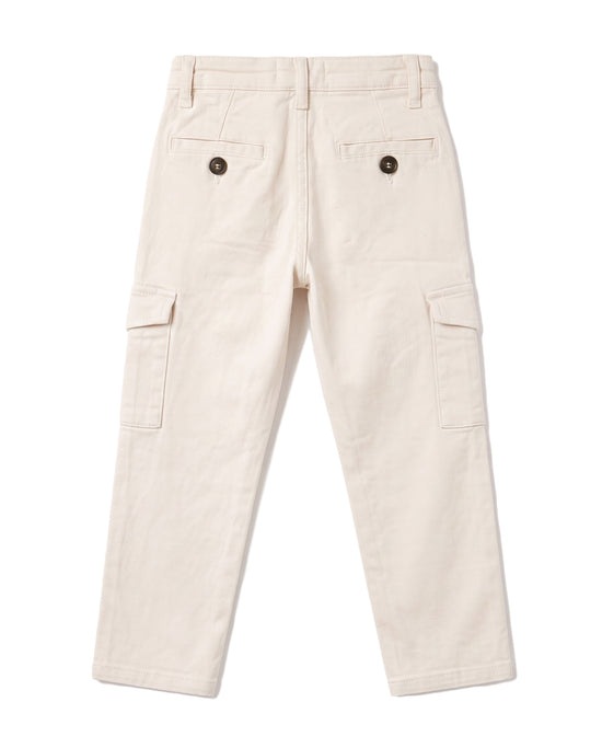 LONG CARGO TROUSERS SAND