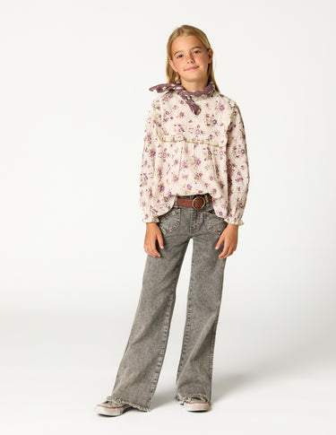 CROSSED POCKET TROUSERS GREY