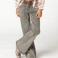 CROSSED POCKET TROUSERS GREY
