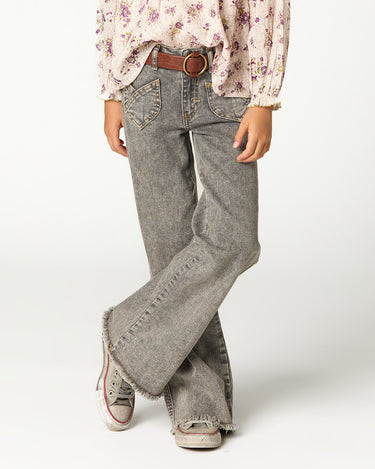 CROSSED POCKET TROUSERS GREY