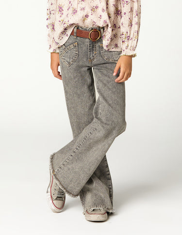 CROSSED POCKET TROUSERS GREY