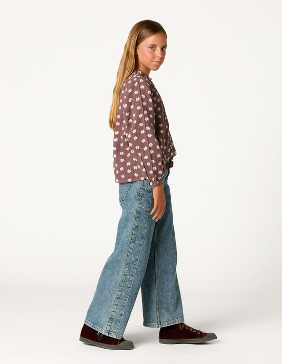 PANTALÓN ESTRELLAS LATERAL VAQUERO AZUL