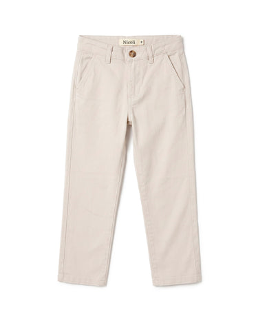 SAND LONG CHINO PANTS
