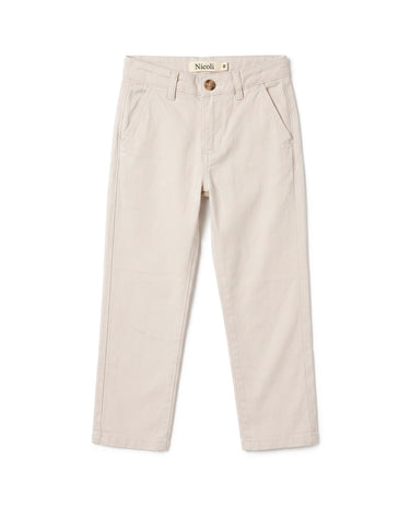 SAND LONG CHINO PANTS