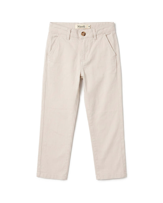 SAND LONG CHINO PANTS