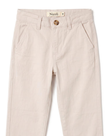 SAND LONG CHINO PANTS