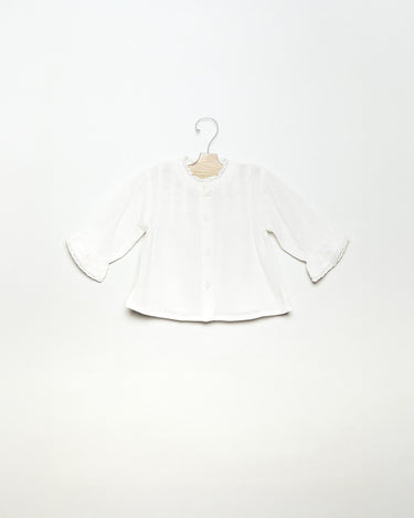 RAW PLEATED SHIRT