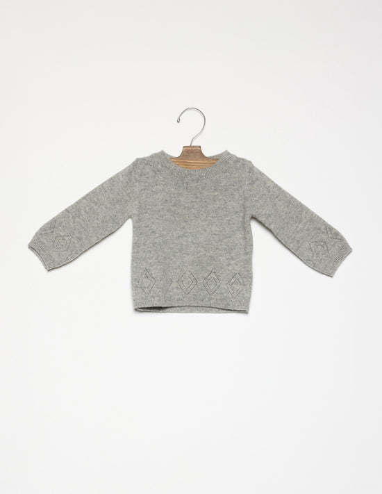LIGHT GREY JUMPER