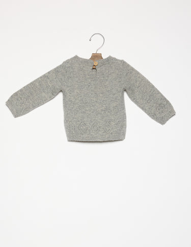 LIGHT GREY JUMPER