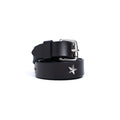 BLACK BELT WITH SILVER STARS