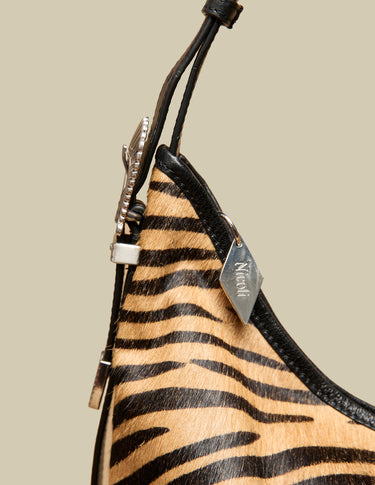 LARGE ZEBRA BAG