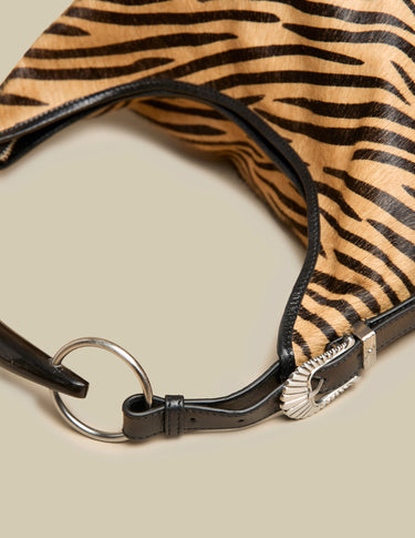 LARGE ZEBRA BAG