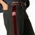 THIN CHERRY COWBOY BELT