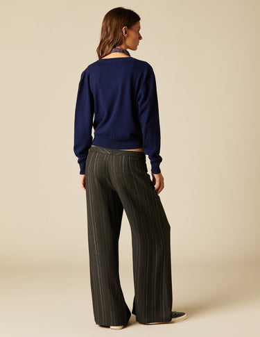 ELECTRIC BLUE OPEN CARDIGAN