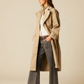 SAND TWILL COAT