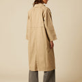 SAND TWILL COAT